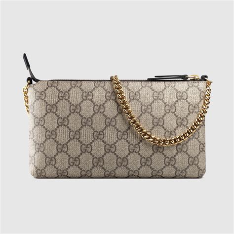 gucci supreme gucci wristlet|Gucci wallet female.